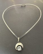 Silverhalsband 12